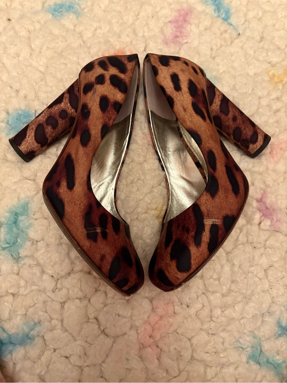 Dolce & Gabbana Leopard Print Pumps Heels 39